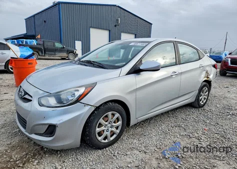 2013 Hyundai Accent Gls z USA, uszkodzony, nr VIN KMHCT4AE0DU548886